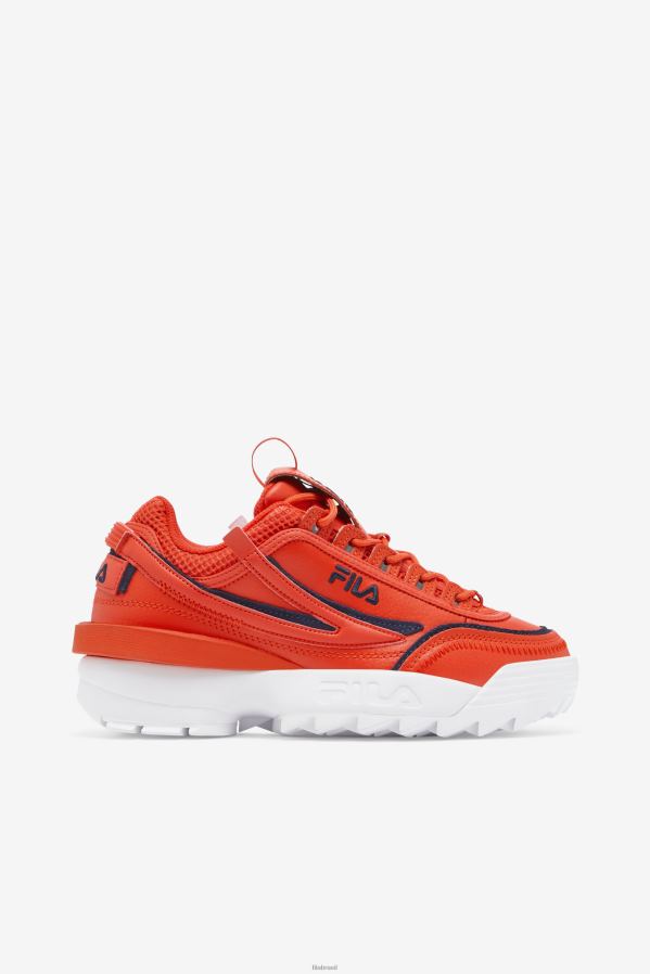 orange.com/navy/white FILA disruptor 2 exp feminino fila orange.com/navy/white HXJFD1196