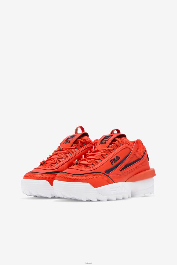 orange.com/navy/white FILA disruptor 2 exp feminino fila orange.com/navy/white HXJFD1196
