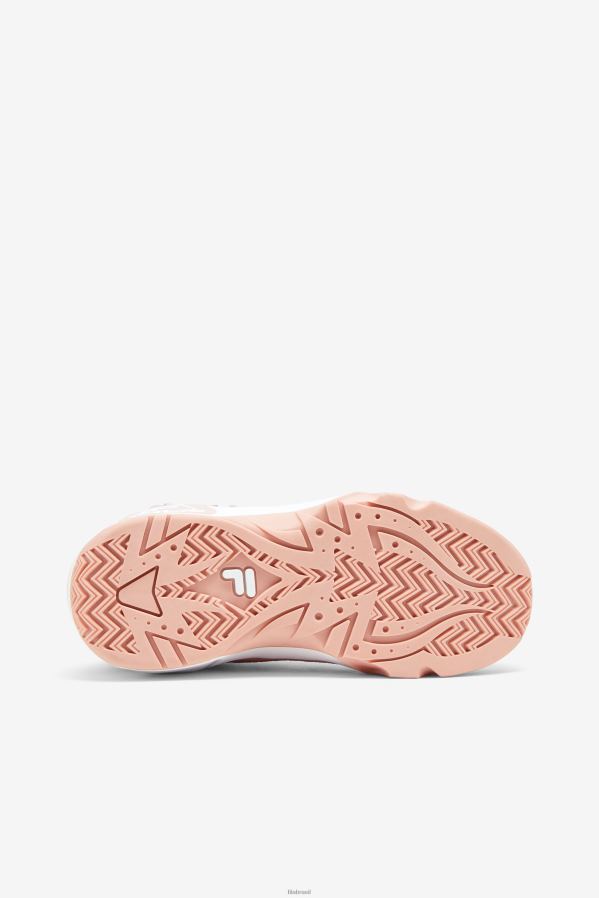 pêssego/branco FILA fila grant hill 1 feminino pêssego/branco HXJFD1279