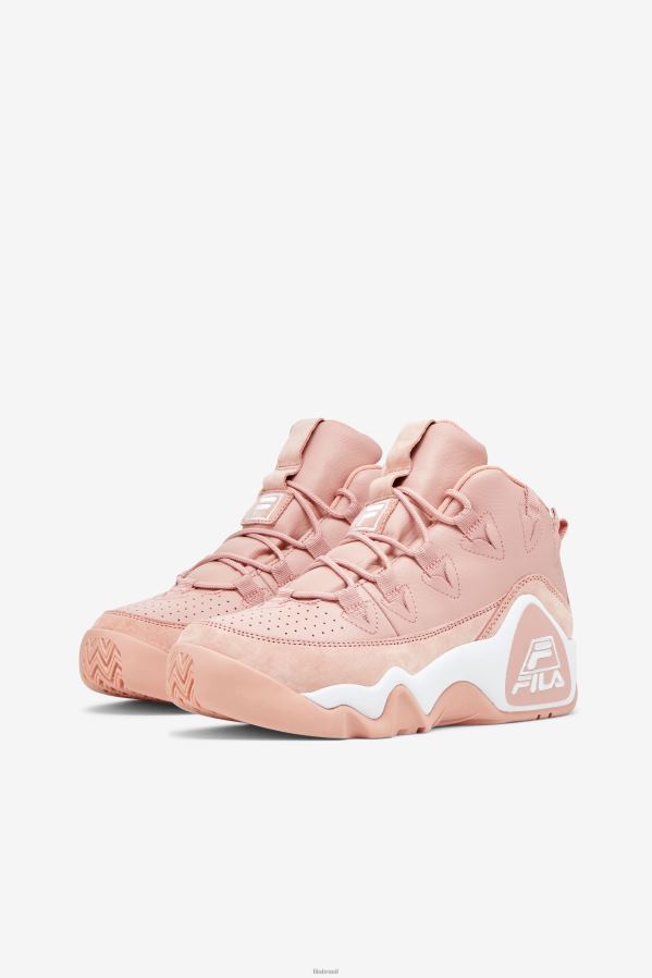 pêssego/branco FILA fila grant hill 1 feminino pêssego/branco HXJFD1279