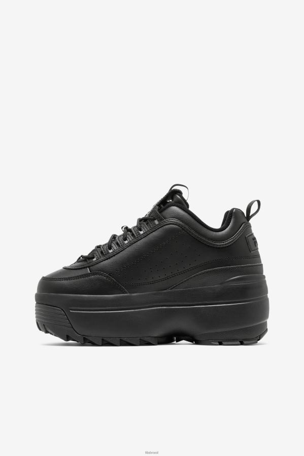 preto FILA fila disruptor 2 feminino preto HXJFD1138