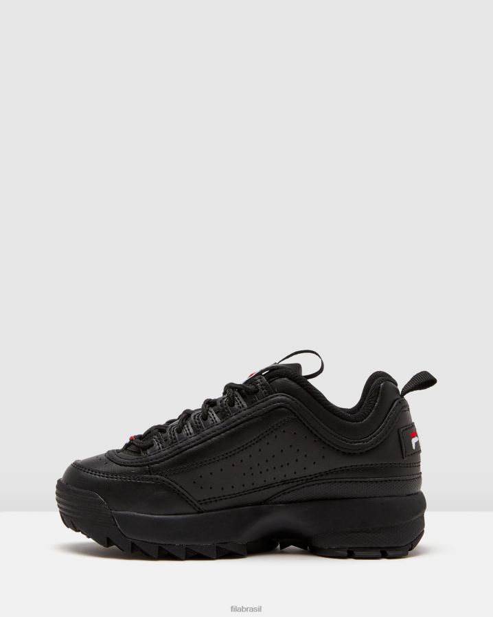 preto FILA fila disruptor ii feminino preto HXJFD3006