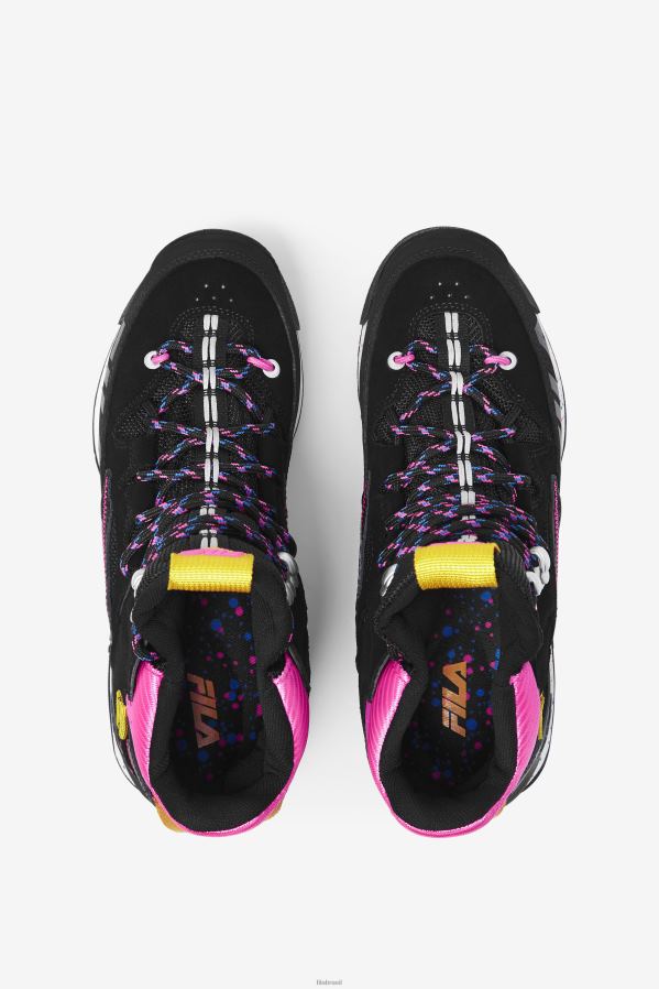 preto/branco/azul FILA fila renno multi trekking feminino preto/branco/azul HXJFD1206