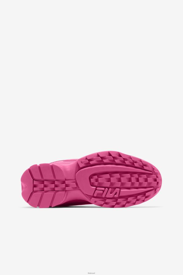 rosa fúcsia FILA disruptor 2 premium feminino fila rosa HXJFD1145