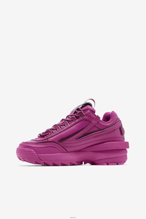 vinho tinto/uva FILA fila rouge/grape wine feminino disruptor 2 exp HXJFD1305