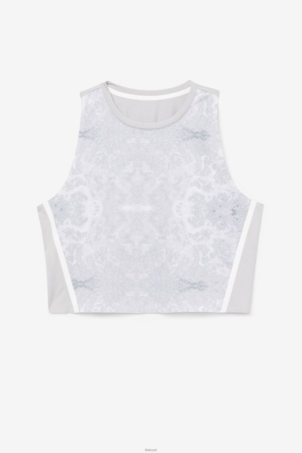 arranha-céu/branco FILA blusa fila uplift atlética de cintura alta/branca HXJFD1933