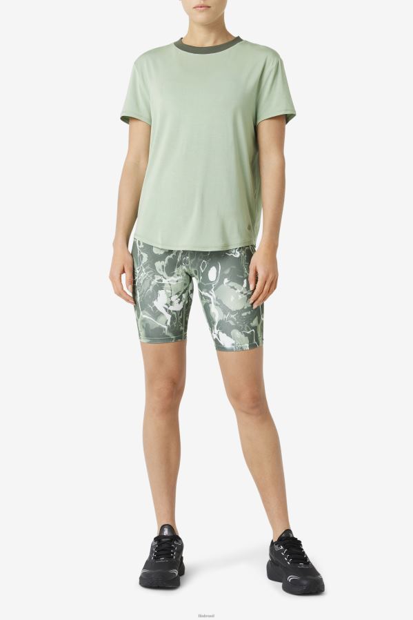 manjericão/tomilho FILA blusa de manga curta fila de manjericão/tomilho fi-lux HXJFD1902