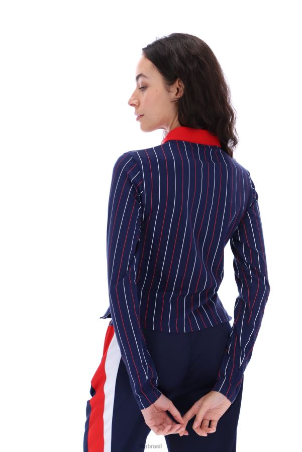 FILA camisa polo fila jada manga longa bb1 HXJFD3423