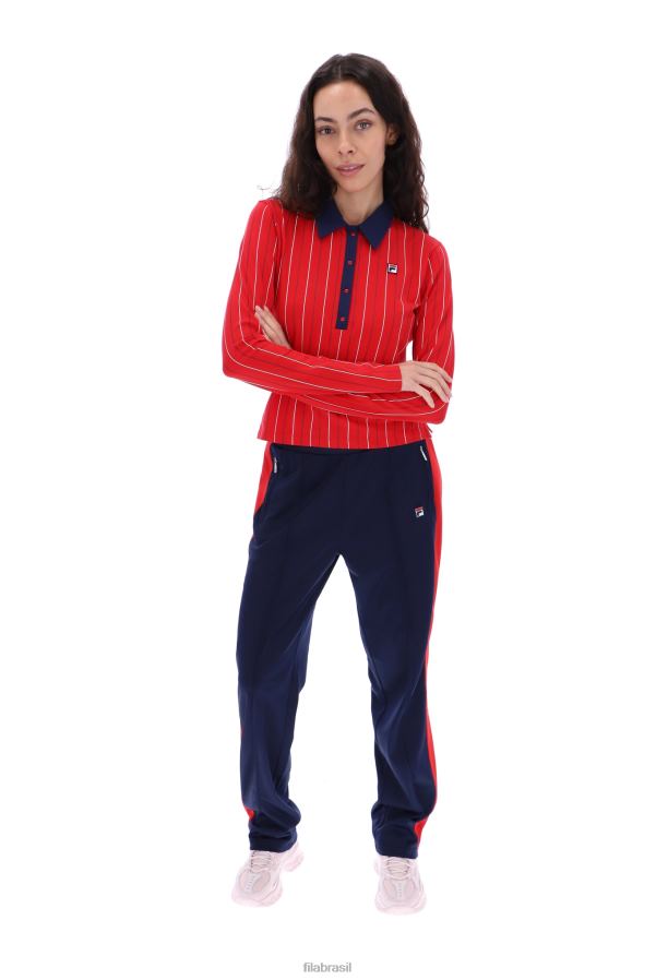 FILA jada polo manga longa bb1 fila HXJFD3422