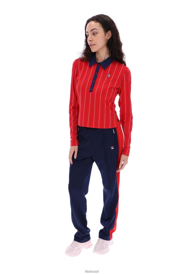 FILA jada polo manga longa bb1 fila HXJFD3422