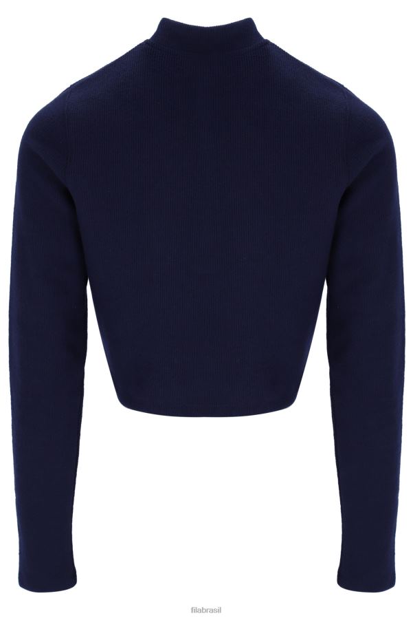 FILA josie blusa gola alta canelada fila HXJFD3434