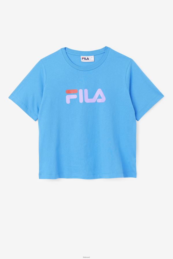 azul francês FILA camiseta fila thea azul francesa HXJFD1483
