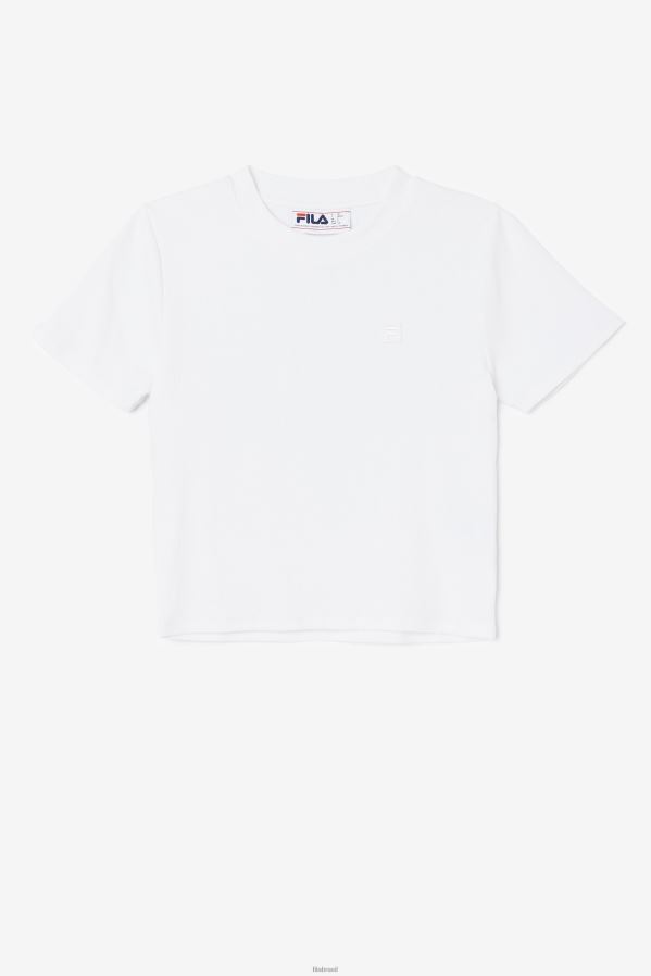 branco FILA blusa fila branca ammara HXJFD1469