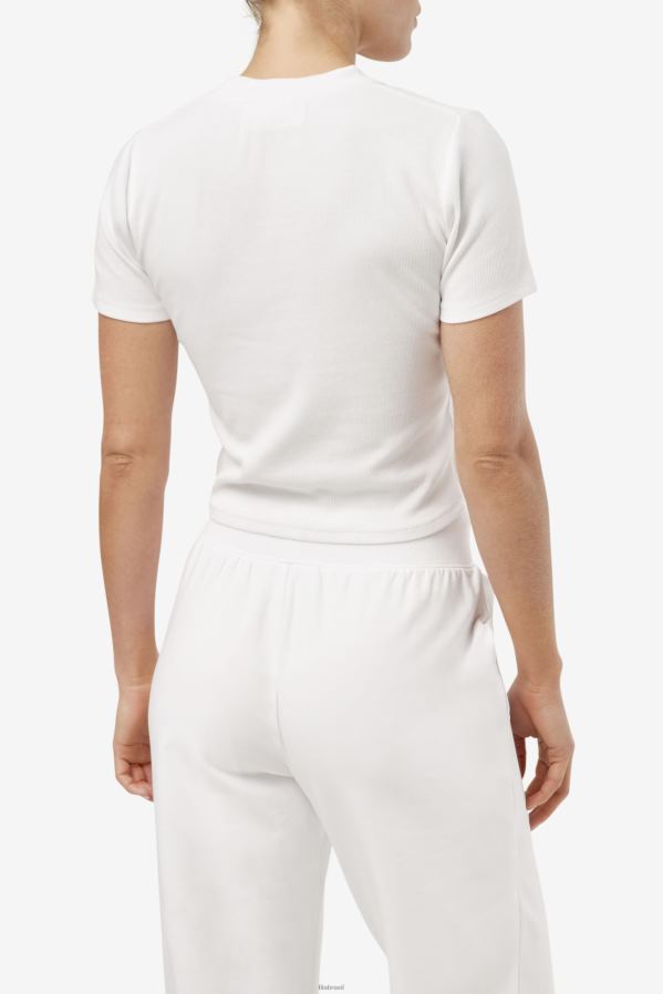 branco FILA blusa fila branca ammara HXJFD1469