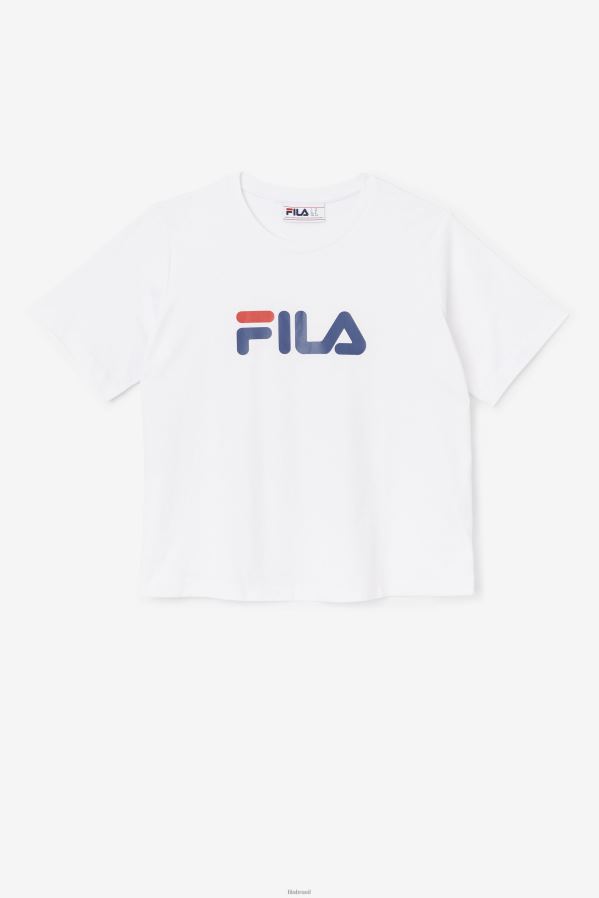 branco FILA camiseta fila branca HXJFD1446