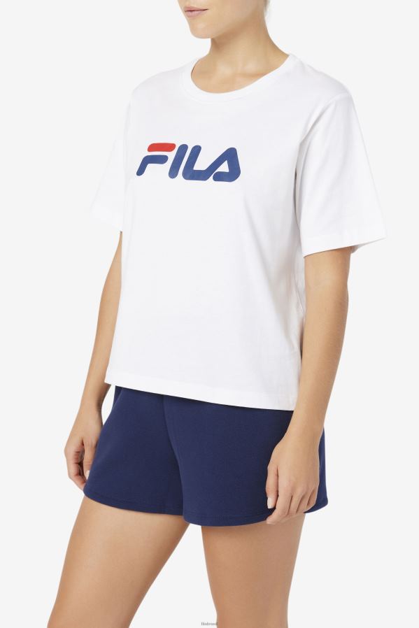 branco FILA camiseta fila branca HXJFD1446