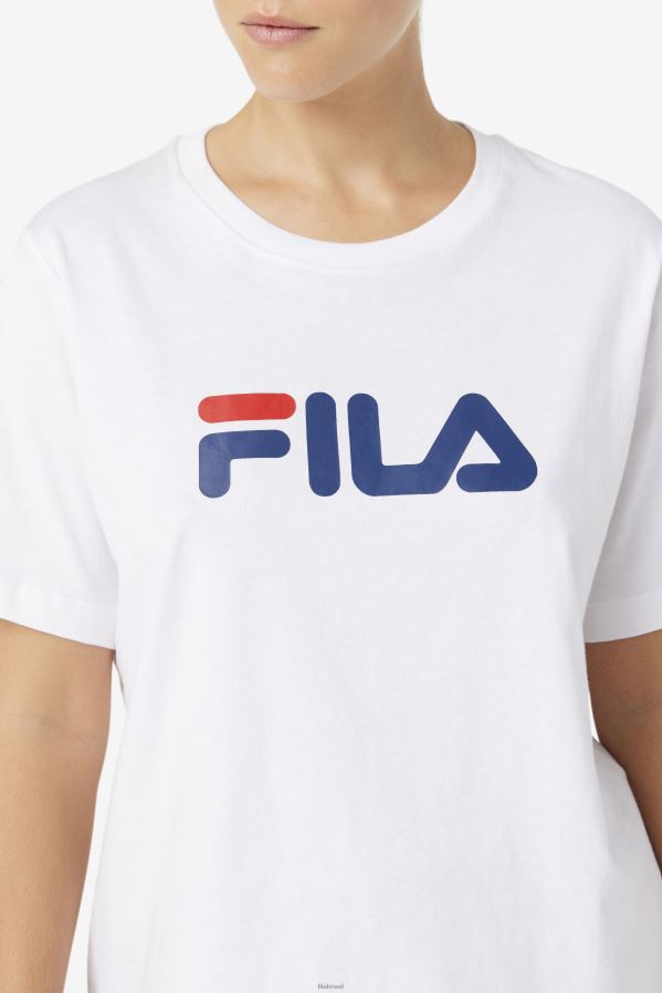 branco FILA camiseta fila branca HXJFD1446