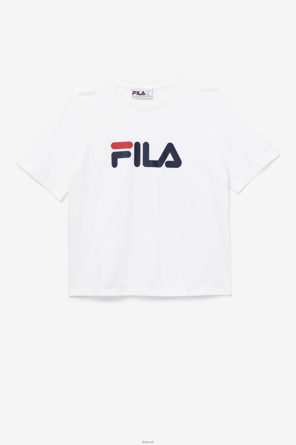 branco FILA camiseta fila branca miss eagle HXJFD1408