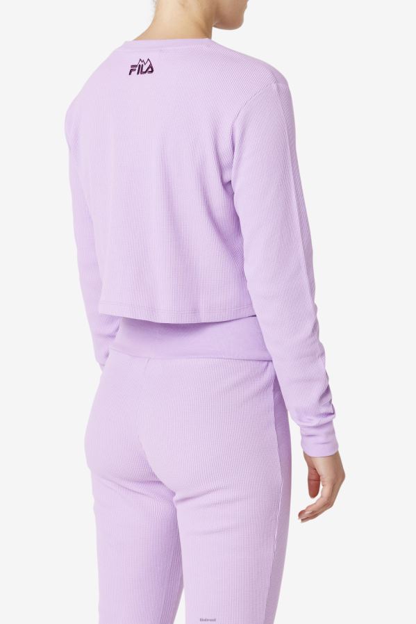 crocodilo/beterraba FILA croc/pbeet fila liza térmica henley HXJFD1461