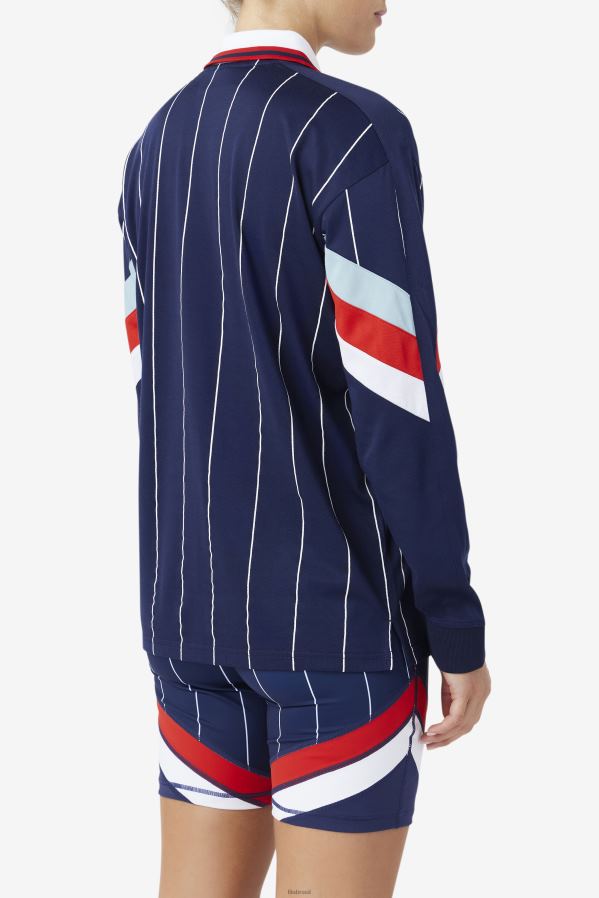 marinho/branco/vermelho FILA camisa de goleiro fila zorra azul marinho/branco/vermelho HXJFD1377