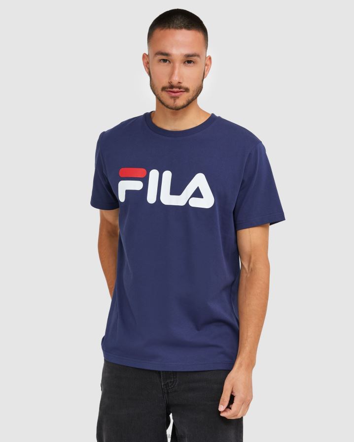 nova marinha FILA camiseta fila classic unissex HXJFD2437