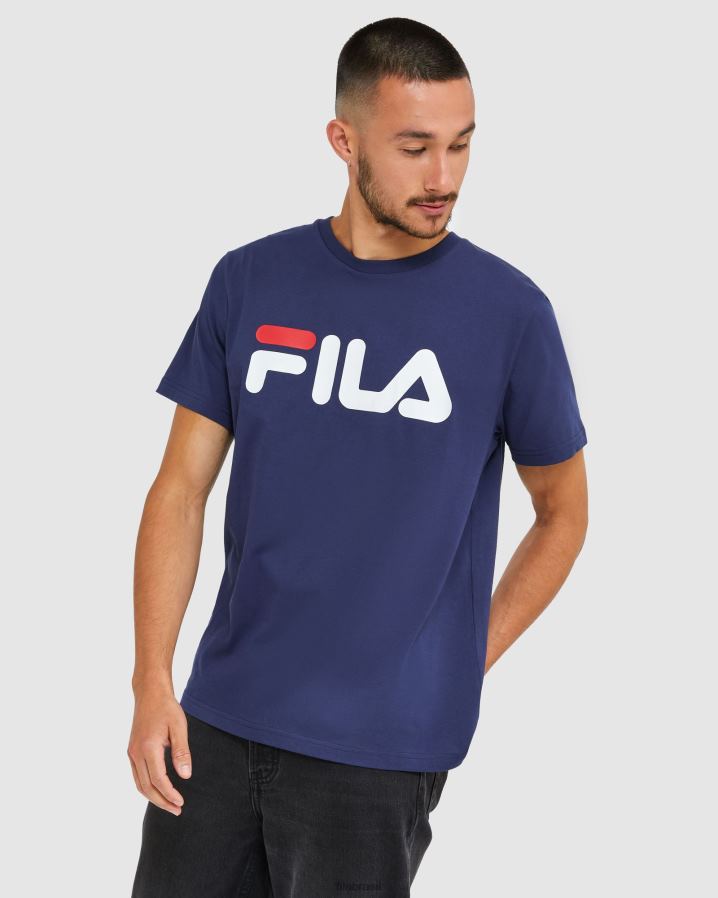nova marinha FILA camiseta fila classic unissex HXJFD2437