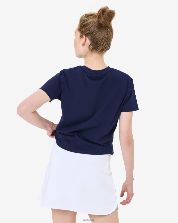nova marinha FILA camiseta trailblazer fila new navy HXJFD2924