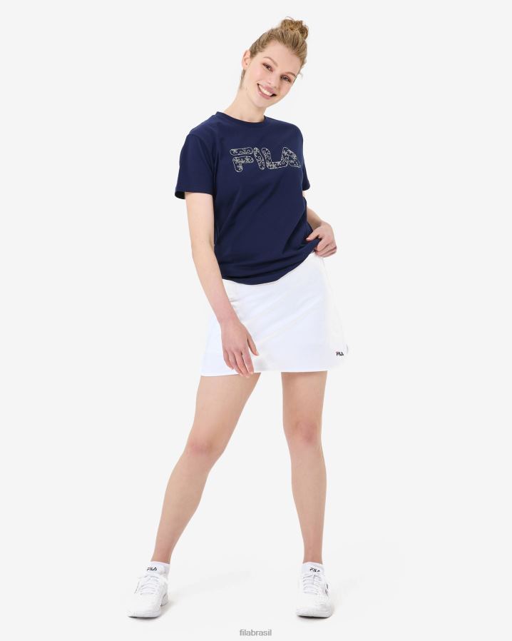 nova marinha FILA camiseta trailblazer fila new navy HXJFD2924