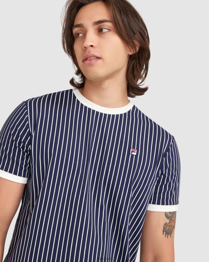 nova marinha FILA novo fila wyatt ringer masculino HXJFD2385