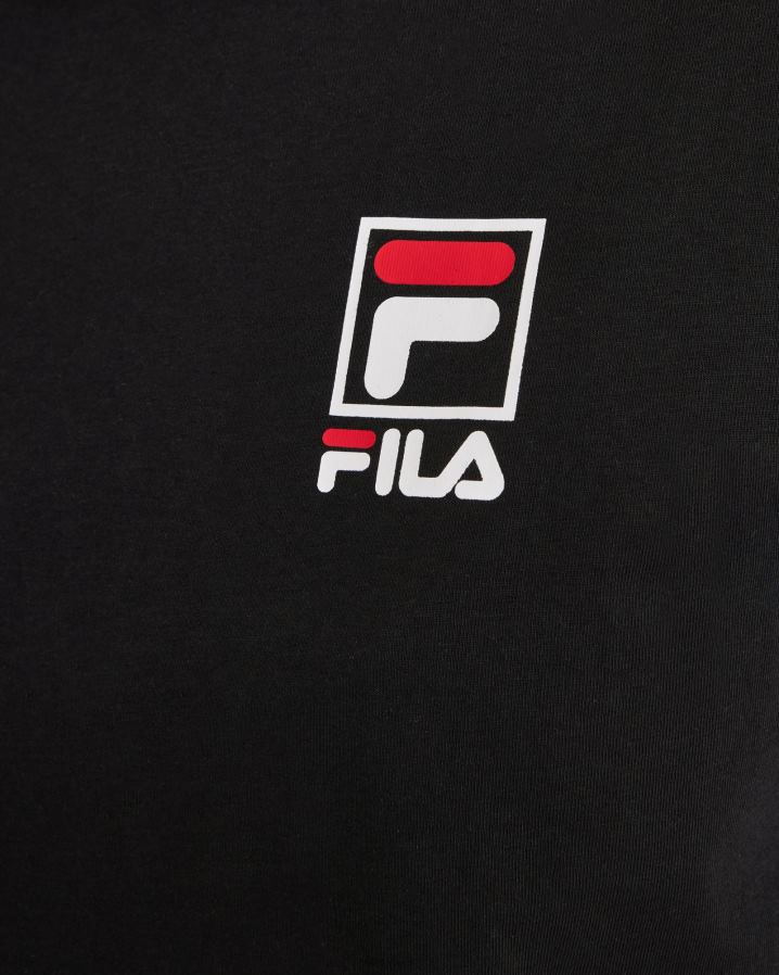 preto FILA camiseta chiara feminina fila preta HXJFD2861