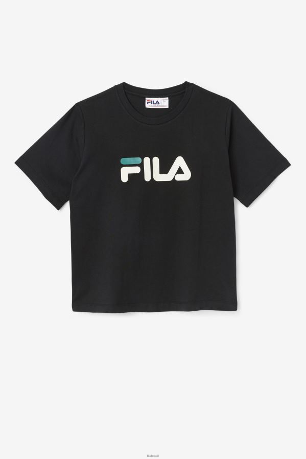 preto FILA camiseta fila thea preta HXJFD1447