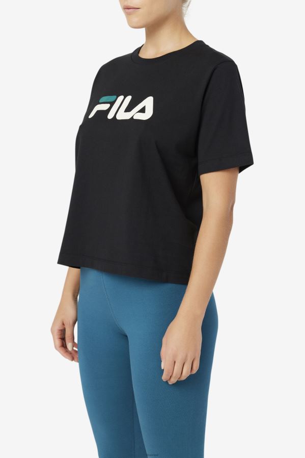 preto FILA camiseta fila thea preta HXJFD1447