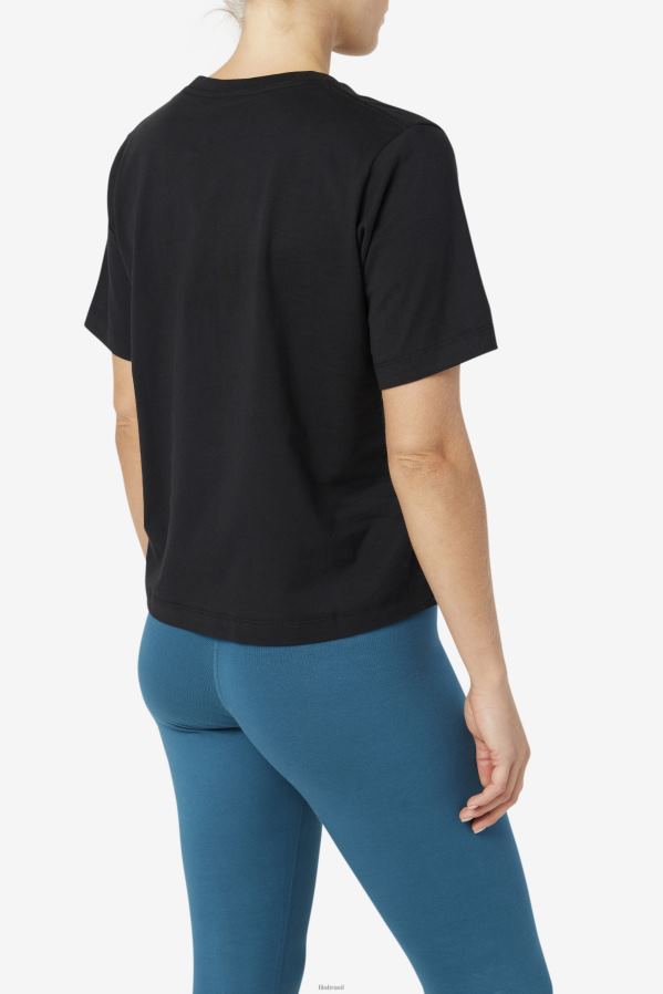 preto FILA camiseta fila thea preta HXJFD1447