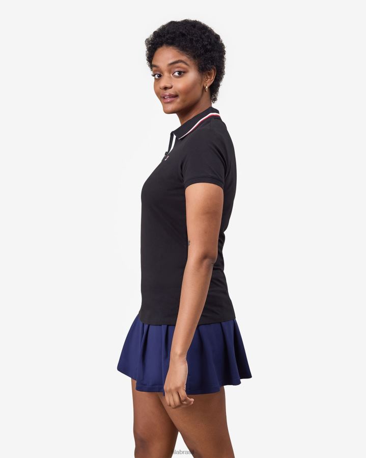 preto FILA fila monica polo preta HXJFD2923