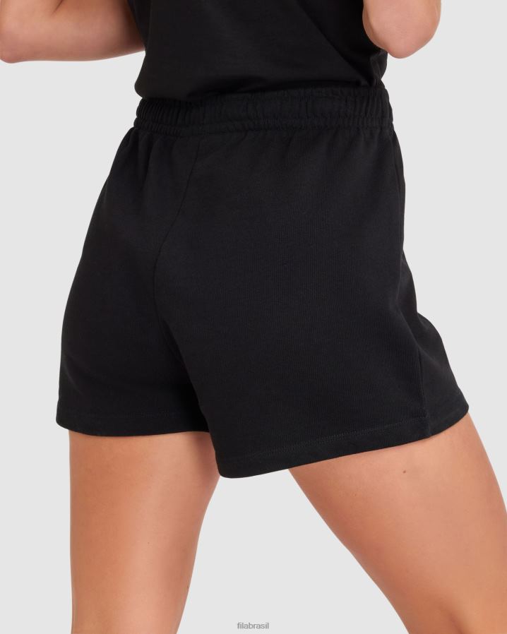 preto FILA short fila imogen feminino preto HXJFD2828