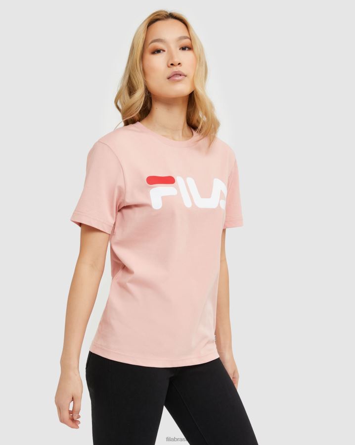 rosa suave FILA camiseta fila classic unissex rosa HXJFD2443