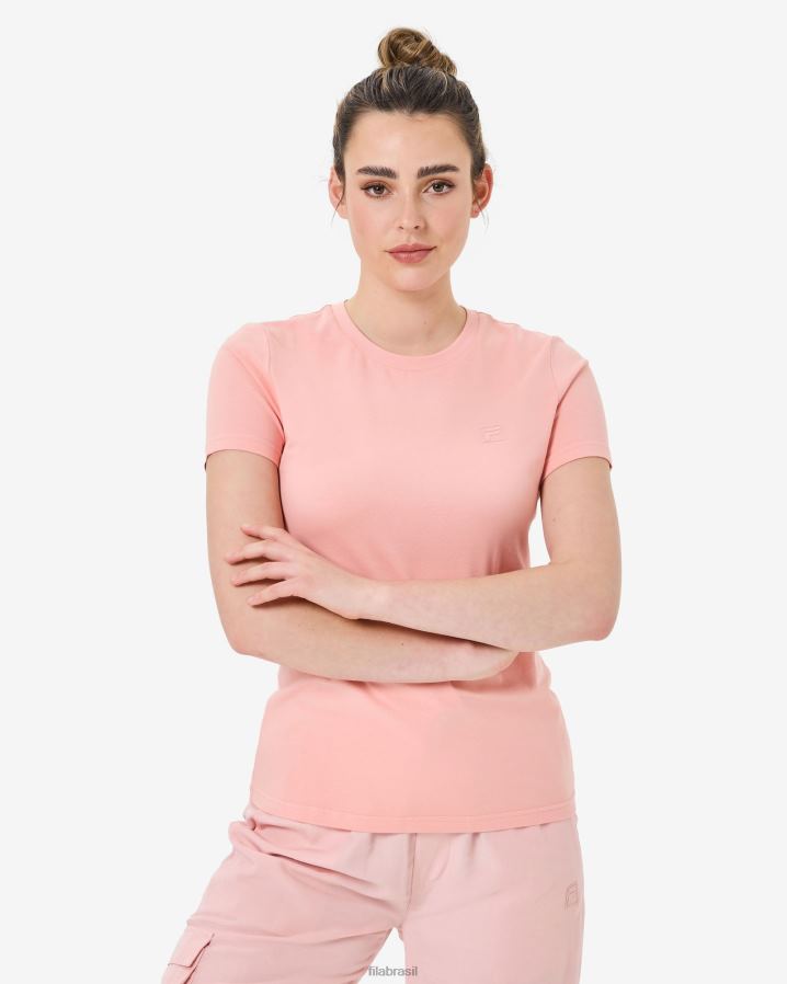 rosa suave FILA camiseta fila yuna rosa HXJFD2937