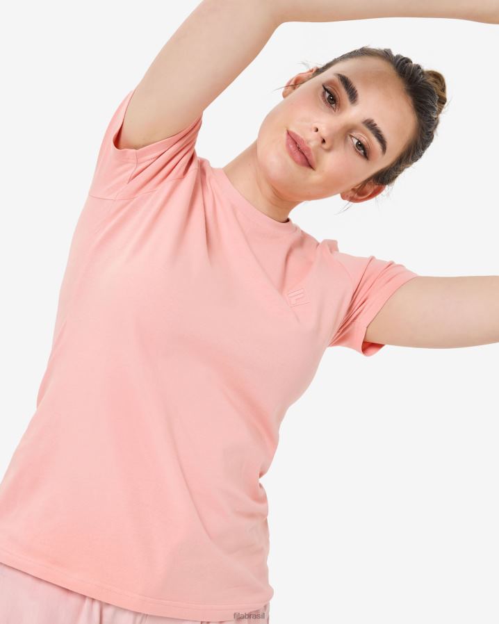 rosa suave FILA camiseta fila yuna rosa HXJFD2937