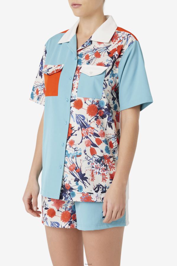 tofu FILA camisa tofu fila delanie camp HXJFD1431