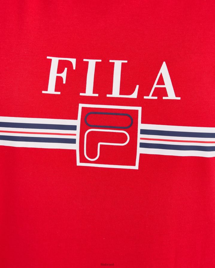 vermelho FILA camiseta fila cathy vermelha HXJFD2785