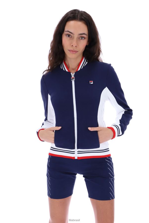 FILA jaqueta fila settanta 2 terry francês HXJFD3430