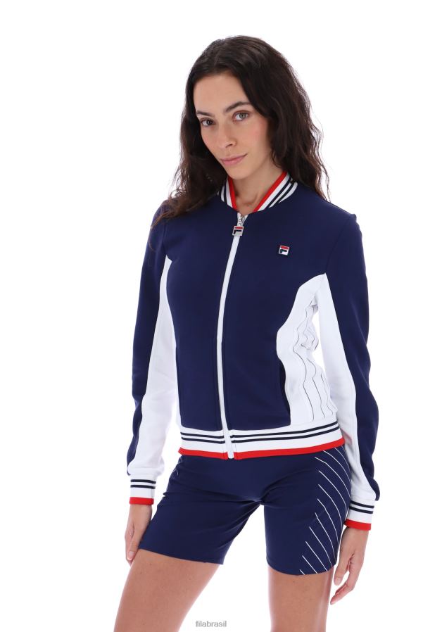 FILA jaqueta fila settanta 2 terry francês HXJFD3430