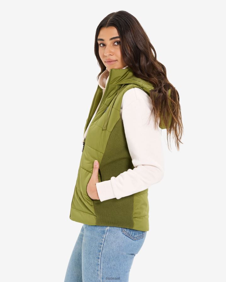 Oliva FILA colete feminino olive fila iranga puff HXJFD2973