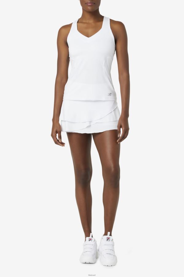 branco FILA fila de regata pickleball branca HXJFD2034