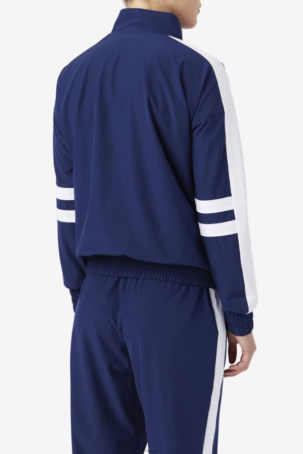 marinho/branco FILA jaqueta jovia azul marinho/branca fila HXJFD1758