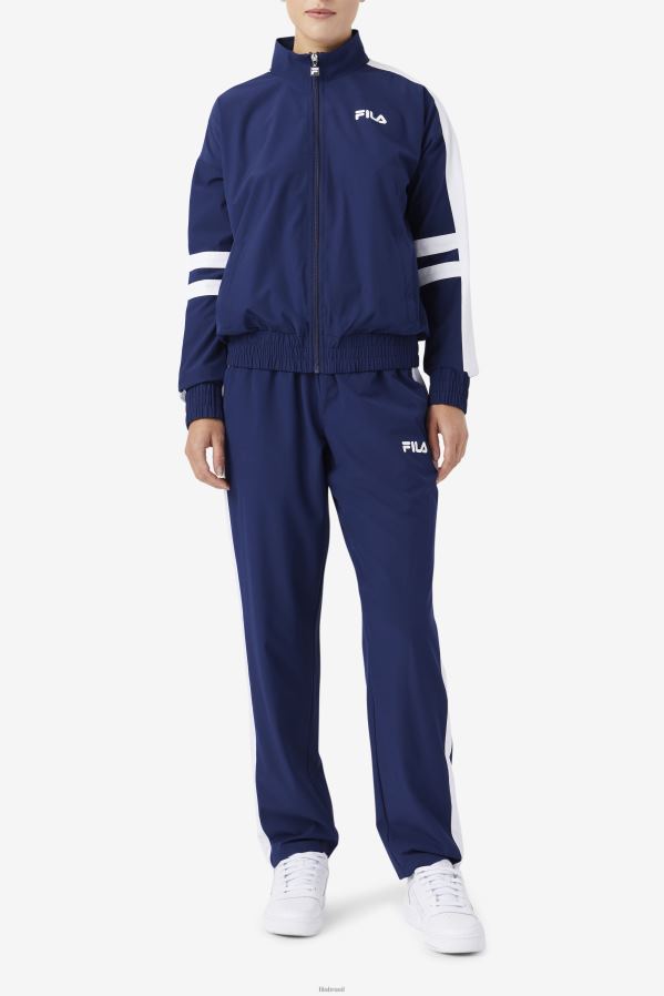 marinho/branco FILA jaqueta jovia azul marinho/branca fila HXJFD1758