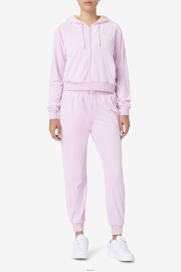 orquídea FILA jaqueta de veludo orquídea zura fila HXJFD1764