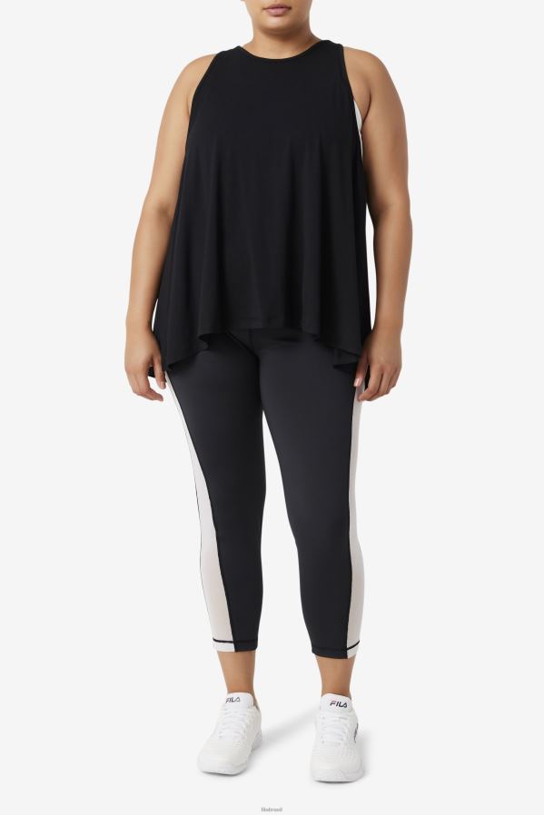 preto FILA regata fi-lux open back fila preto HXJFD1910