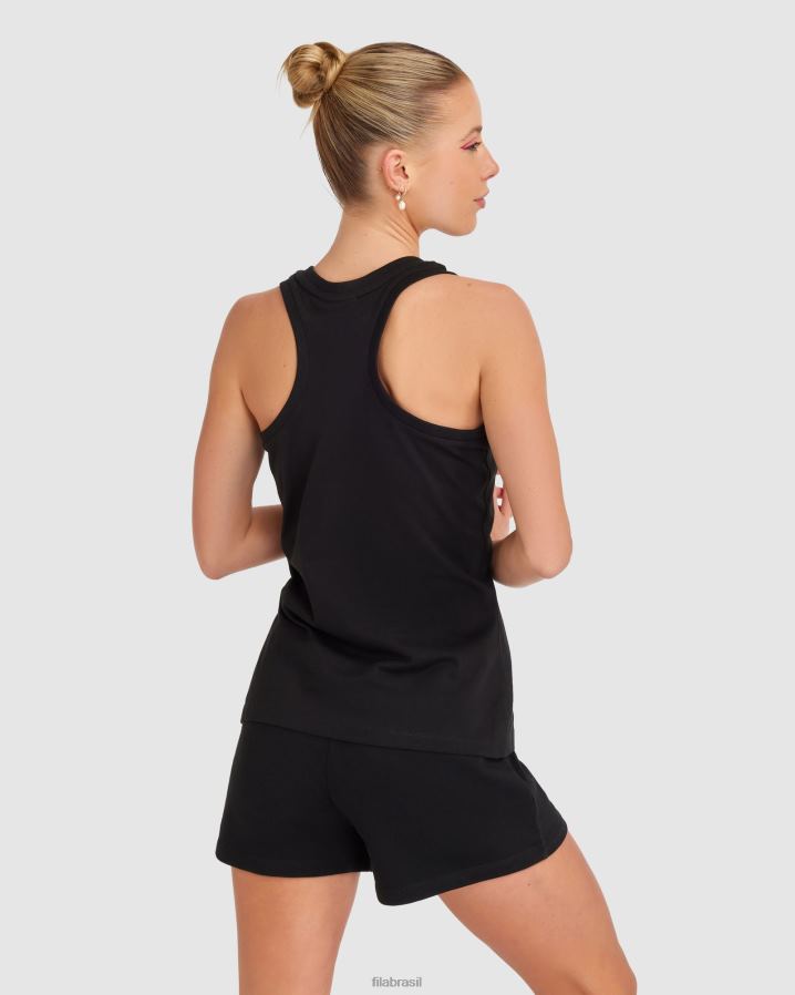 preto FILA regata fila preta feminina HXJFD2824