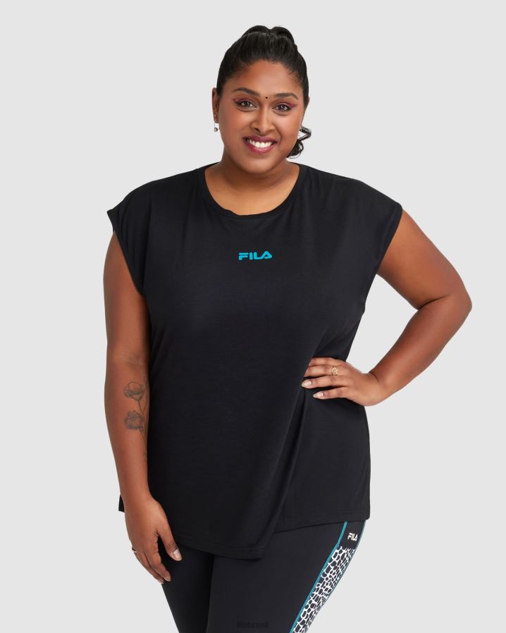 preto FILA regata rebecca feminina fila preta HXJFD2853